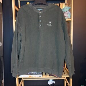 Vintage Big Dogs Henley Long Sleeve Shirt size XL